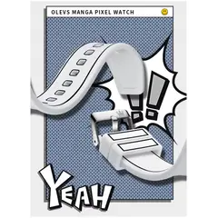 GENERICO - Reloj Multifuncional Estilo Comic Japonés Cuarzo Impermeable Luminoso