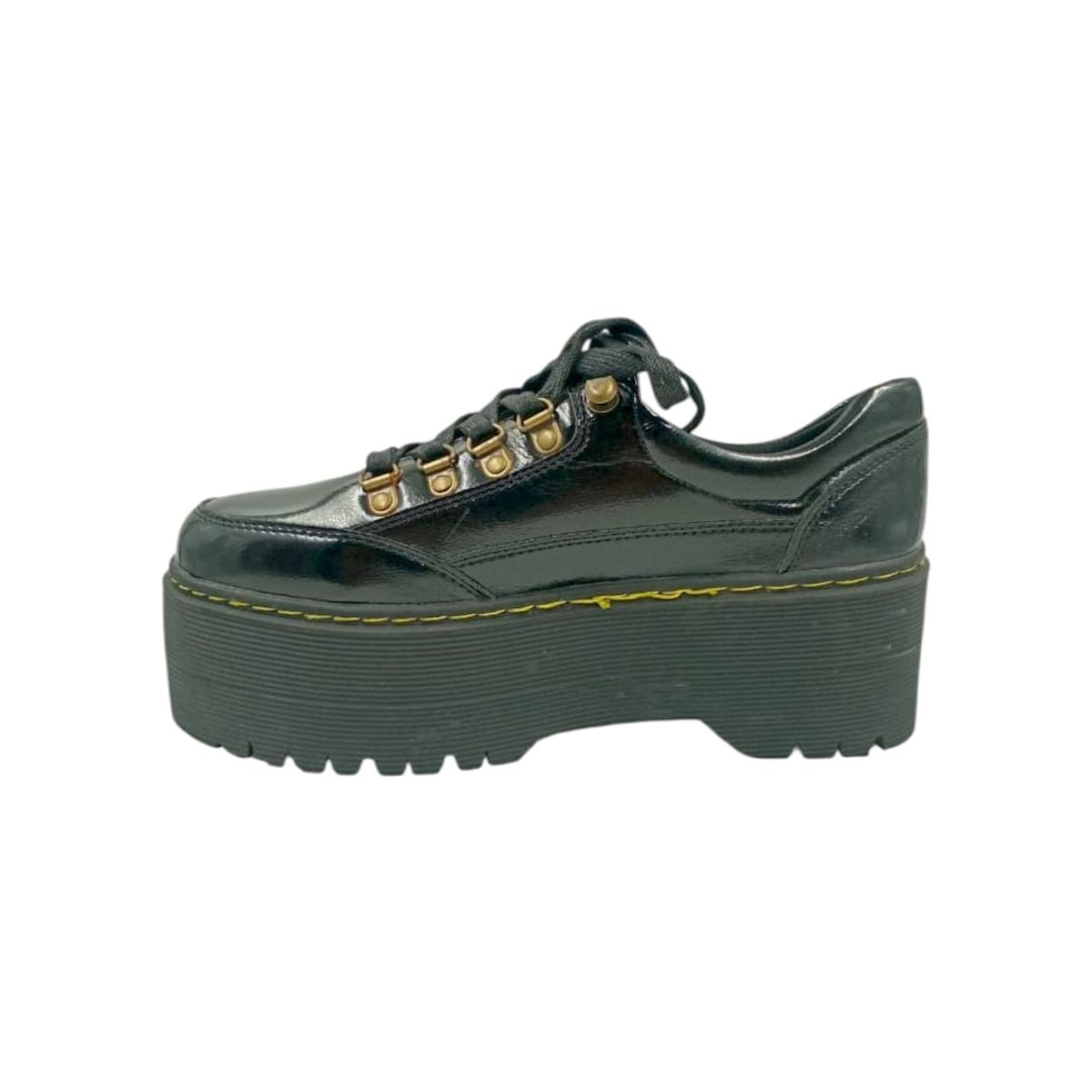 HERIEL - Zapato Negro Plataforma Mujer