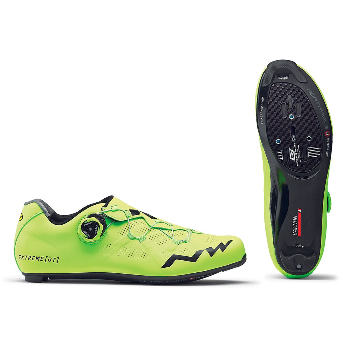 360 - Zapatilla Ciclismo Ruta Northwave® Extreme GT Yellow