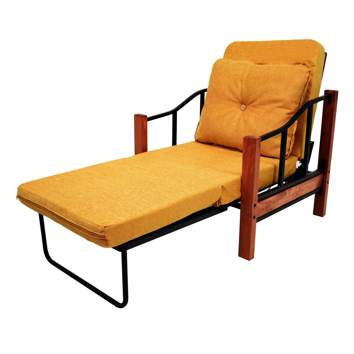 RECUTEX - SILLON CAMA RANCO-MOSTAZA