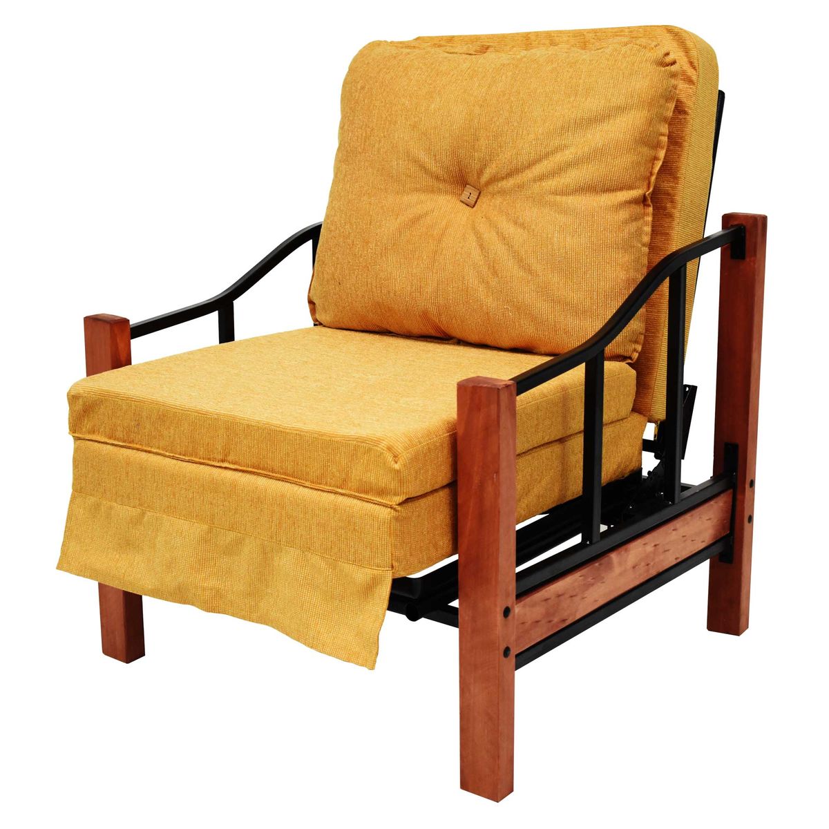 RECUTEX - SILLON CAMA RANCO-MOSTAZA