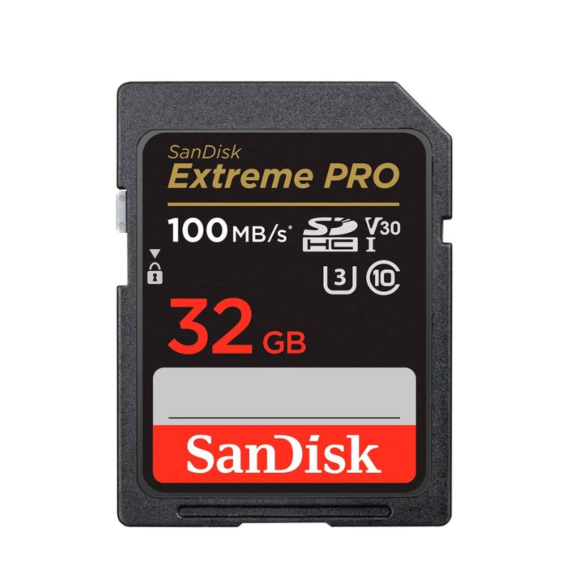 SANDISK - TARJETA SD SANDISK EXTREME PRO 4K 32GB 200MBSG