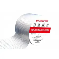 GENERICO - Cinta Sellador Butilo Techo Gotera Impermeable 100mm X 10m