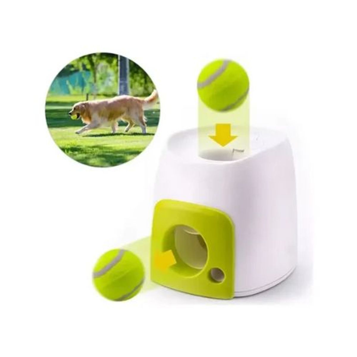 GENERICO - Lanzador de Pelotas para Mascotas Perros  Juego Interactivo