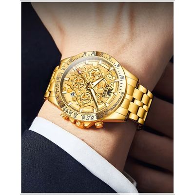 Imagen 2 del producto Reloj de Pulsera Hombre Elegante Clásico de Lujo Acero Inoxidable