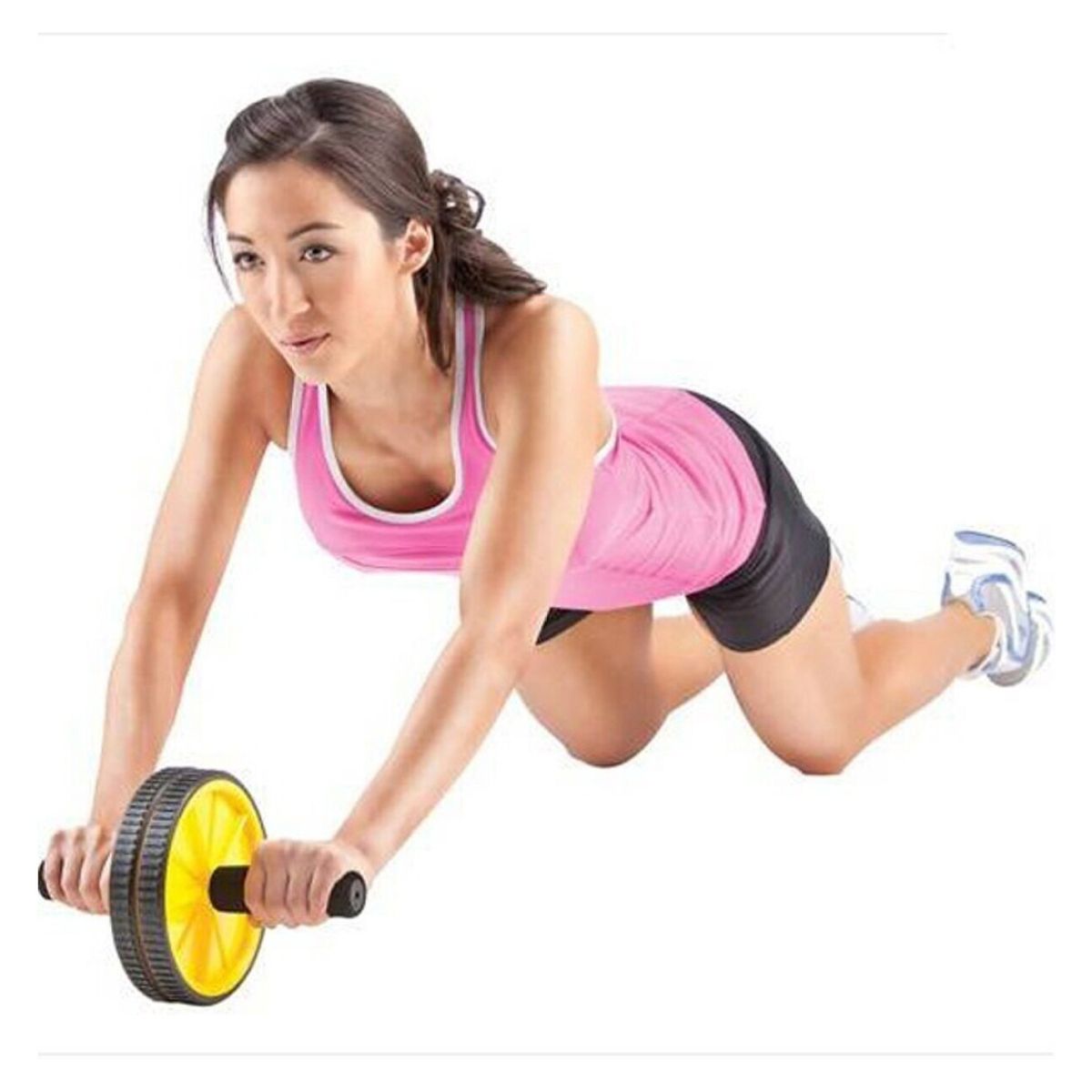 GENERICO - Rueda Abdominal Rodillo  Tapete Ejercicio