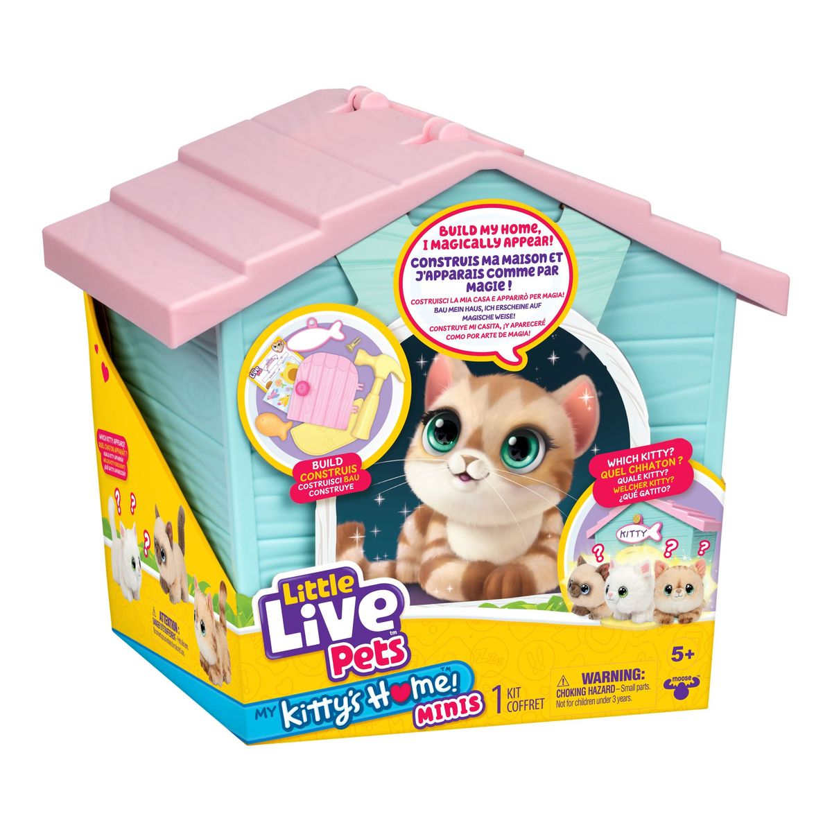 LITTLE LIVE PETS - Little Live Casa Gatitos Mini
