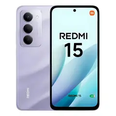 XIAOMI - Celular Xioami Redmi 15 8gb Ram 256gb Rom Dual Sim Titan Sandy Purple Lila