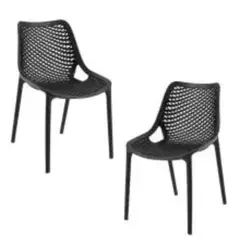 HABITA2 CHILE - Pack 2 Silla Terraza City polipropileno