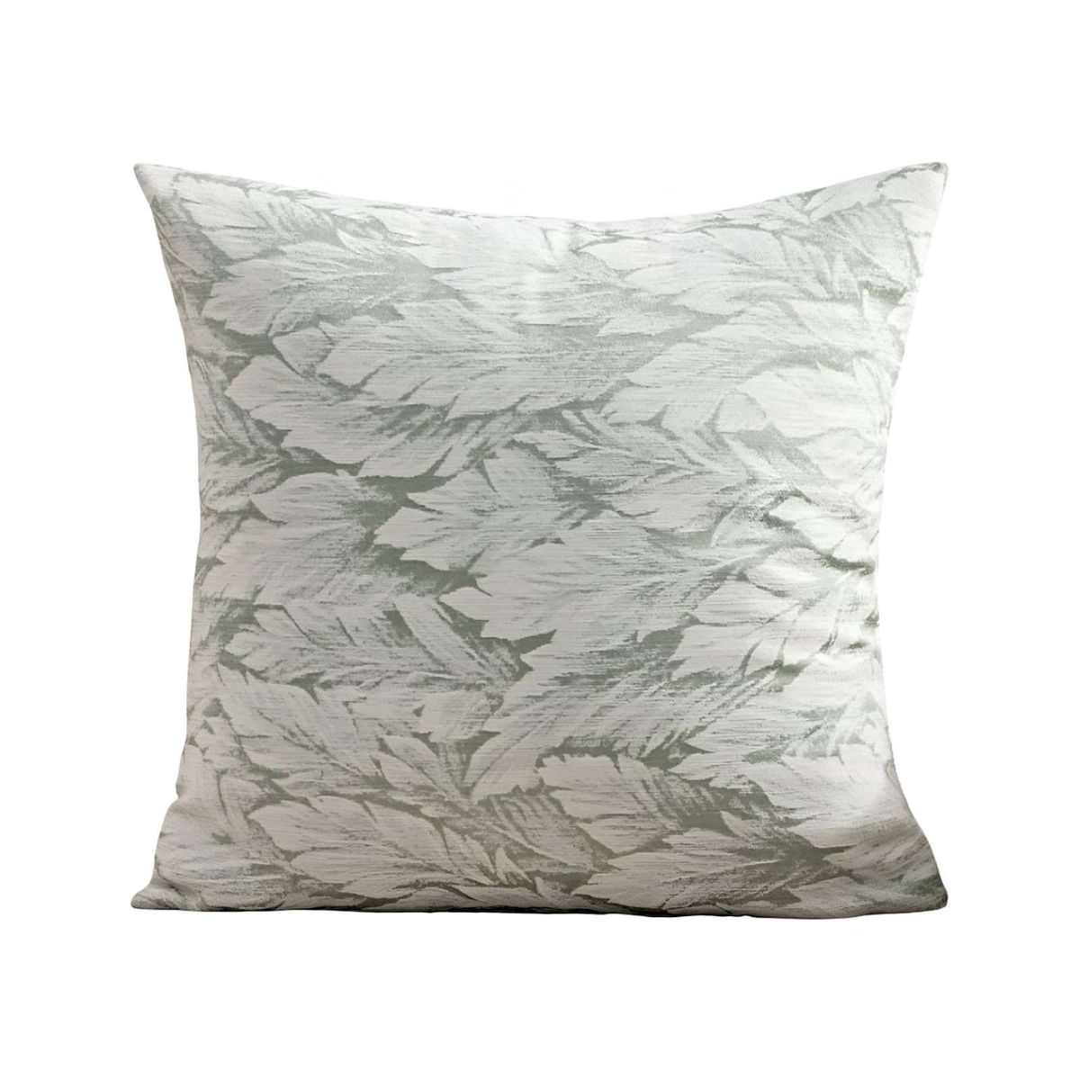 GENERICO - JUEGO DE 2 FUNDAS DE COJINES DISEÑO HOJA 45CM X 45 CM A4