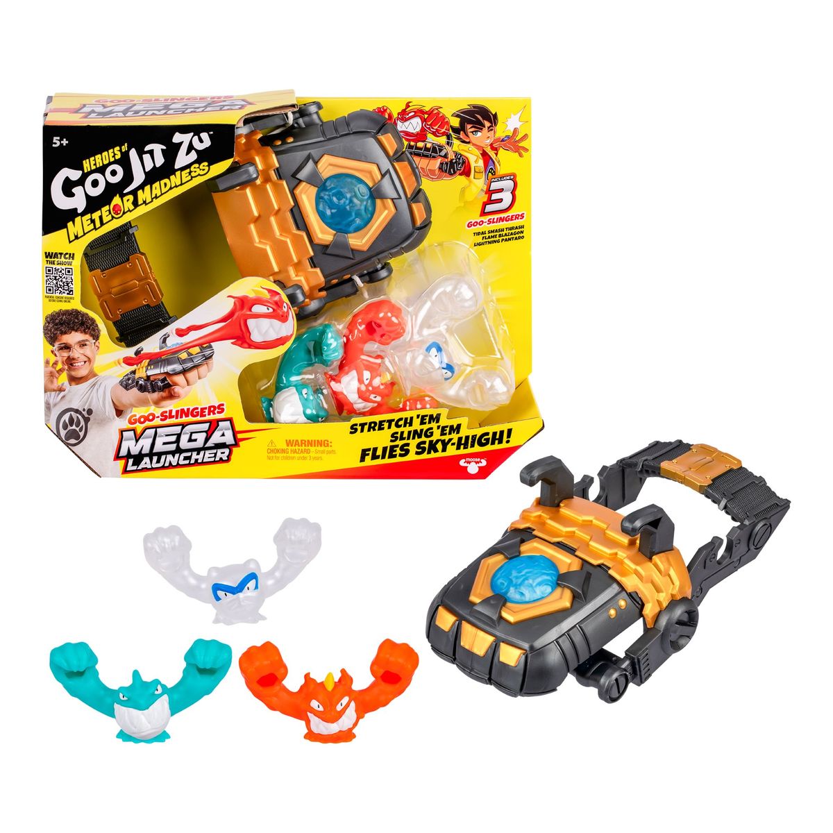 BOING TOYS - Goo Jit Zu Lanzador Meteor Mega