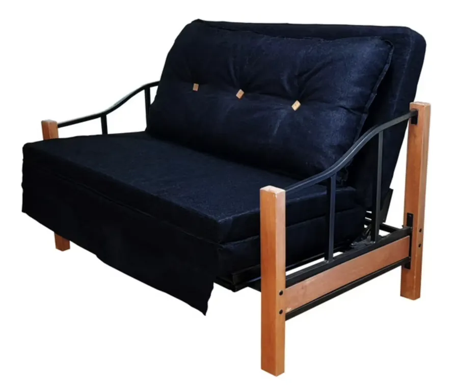 SOFA CAMA RANCO-NEGRO