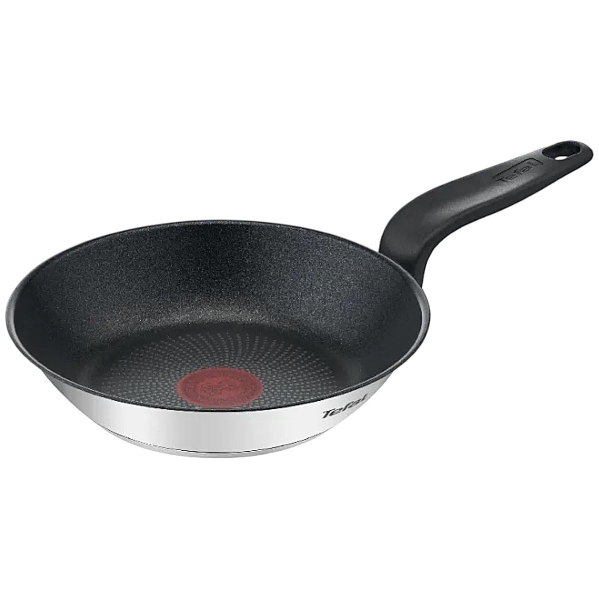 TEFAL - Sartén 24 cm Acero Inoxidable Primary Tefal Francés Color Plateado