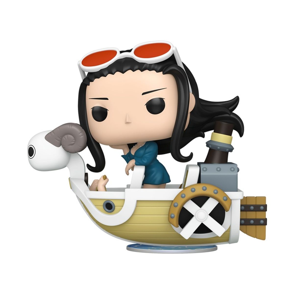 FUNKO - Funko Pop One Piece  Nico Robin En Mini Merry II 132