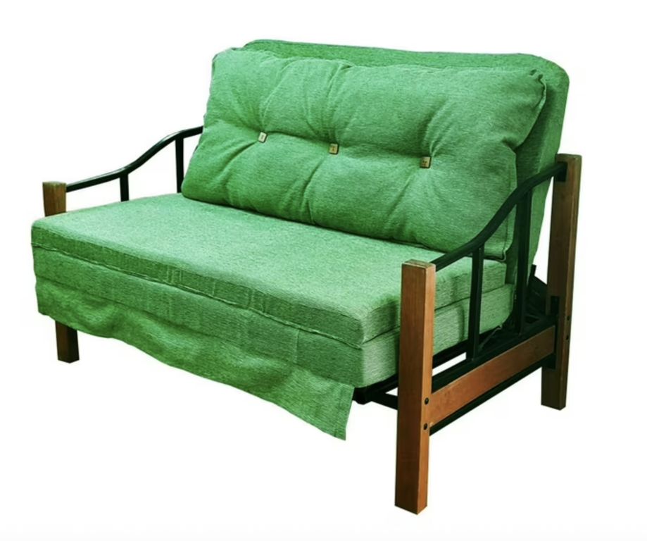 SOFA CAMA RANCO VERDE PISTACHO