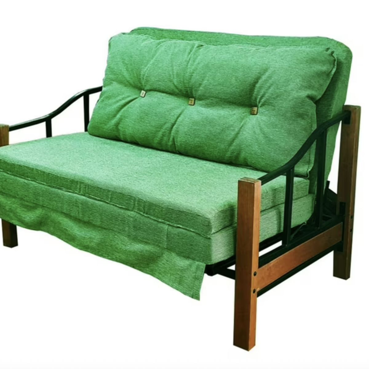 RECUTEX - SOFA CAMA RANCO VERDE PISTACHO