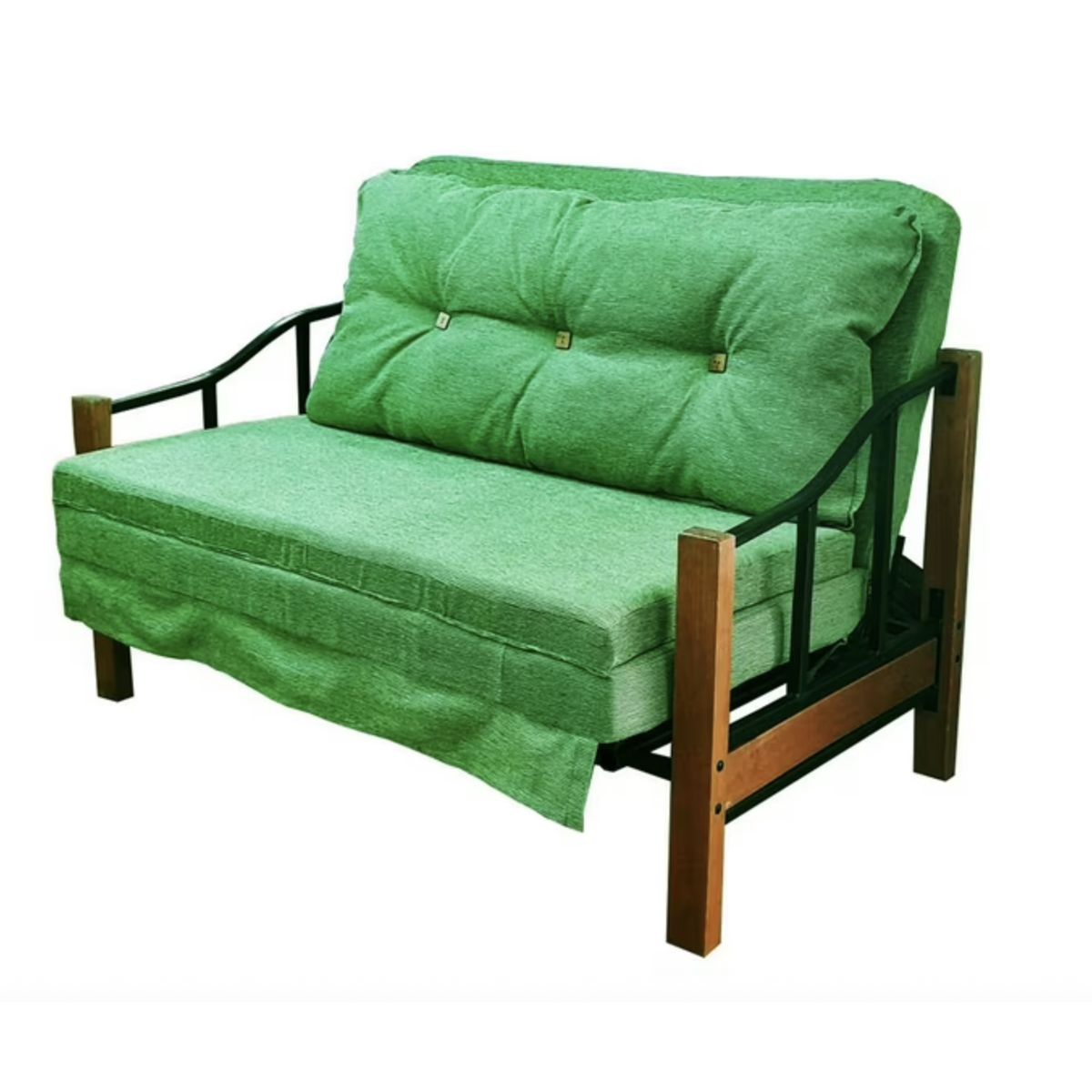RECUTEX - SOFA CAMA RANCO VERDE PISTACHO