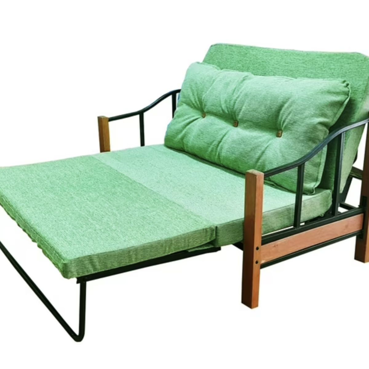RECUTEX - SOFA CAMA RANCO VERDE PISTACHO