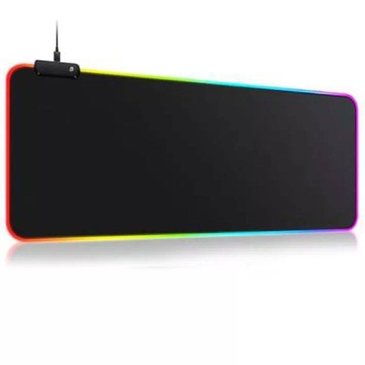 GENERICO - Mouse Pad Generico RGB XL FGD-02 (Negro, 80 × 30 cm)