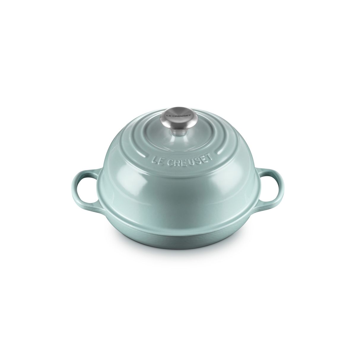 LE CREUSET - Le Creuset Cocotte Para Pan 24cm Sea Salt Hierro