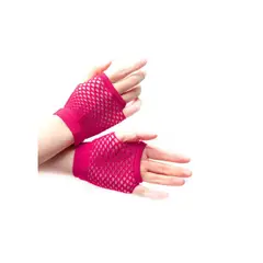 GENERICO - Guante Malla Corto Fucsia 1 Par