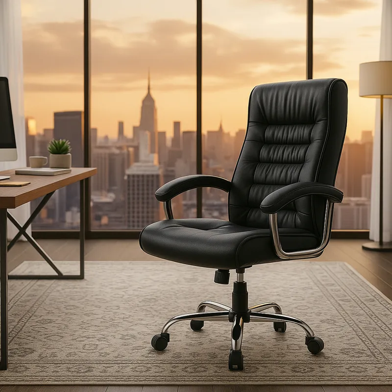 SPACE HOME - Silla Magnum Ejecutiva de Oficina Ergonomica Cafe