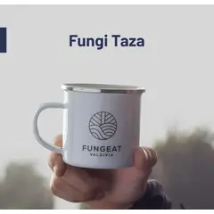 GENERICO - Taza Metalica Enlozada Fungeat 350ml