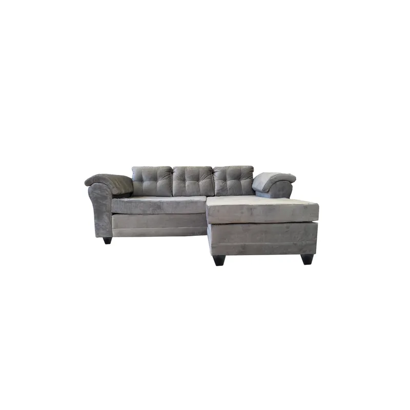 MUEBLES MPR - Seccional Intercambiable Queen Felpa