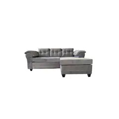 MUEBLES MPR - Seccional Intercambiable Queen Felpa