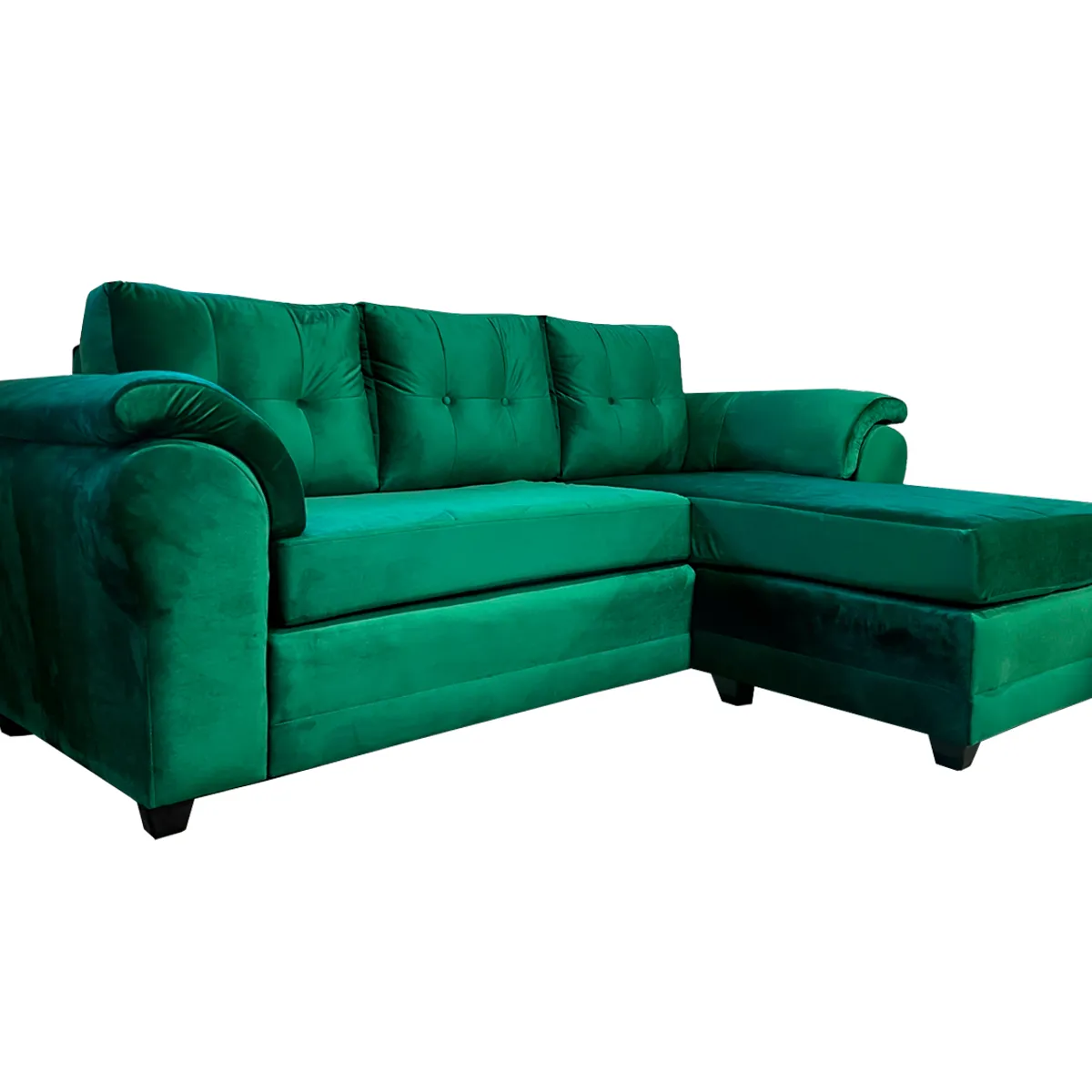 MUEBLES MPR - Seccional Intercambiable Queen Felpa