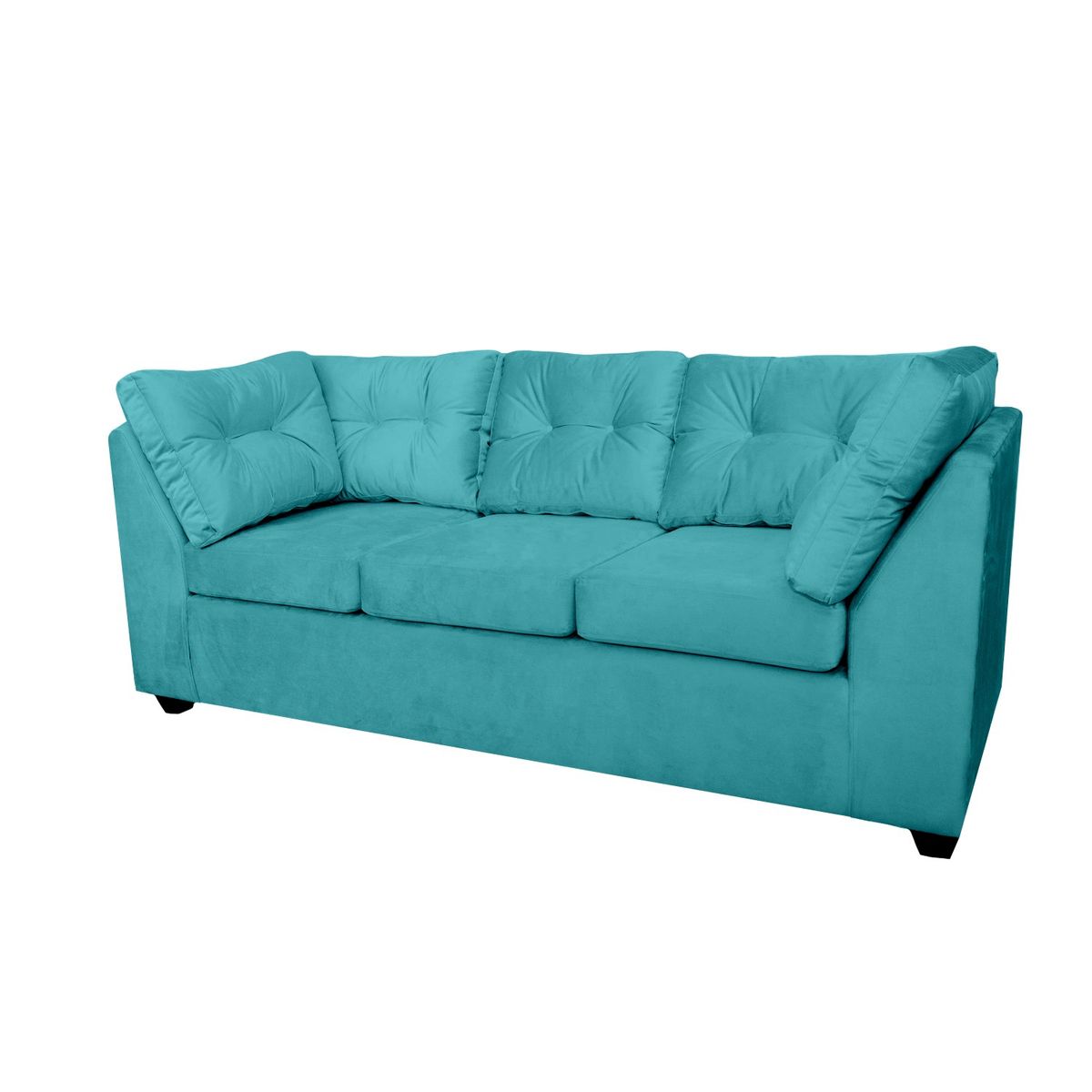 MUEBLES MPR - Sofa Bonsai Felpa 3 cuerpos