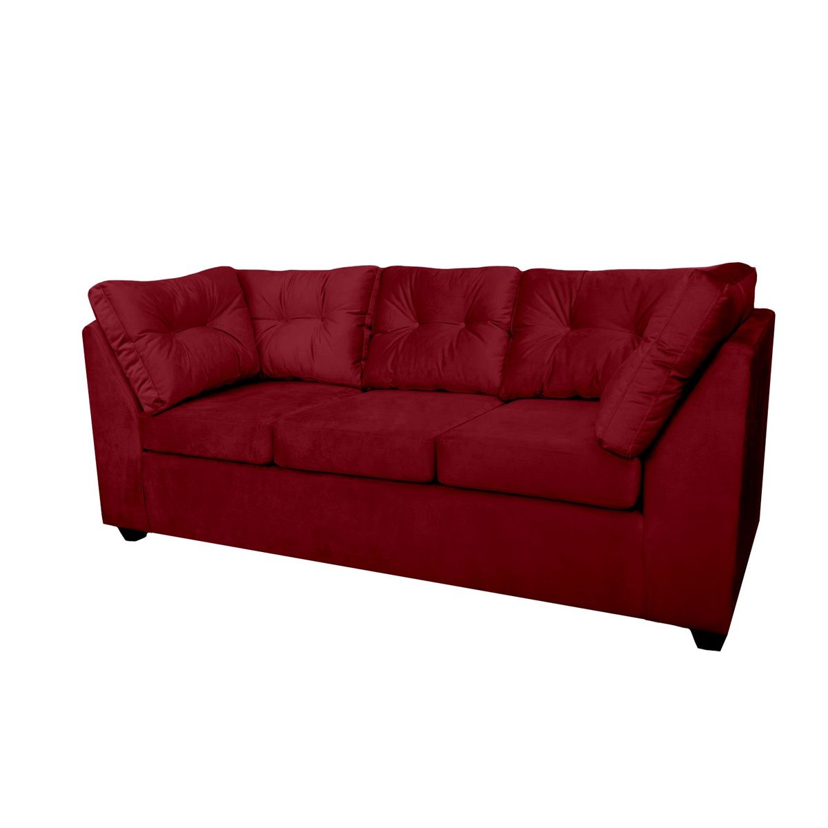 MUEBLES MPR - Sofa Bonsai Felpa 3 cuerpos