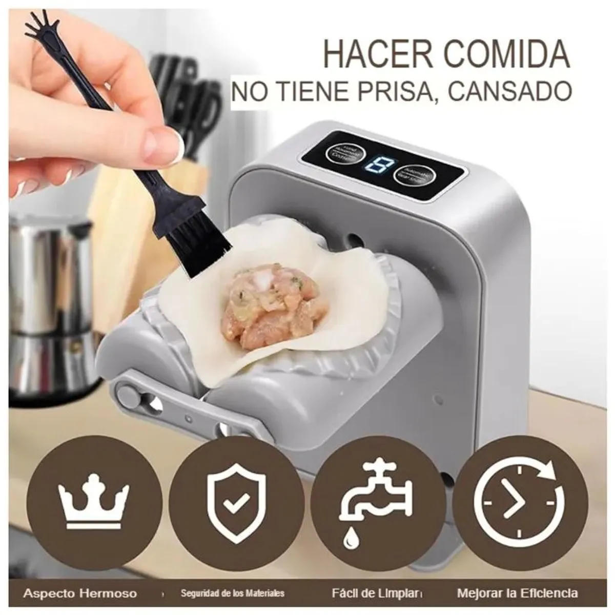 GENERICO - Máquina Eléctrica Fabricadora de Empanadas