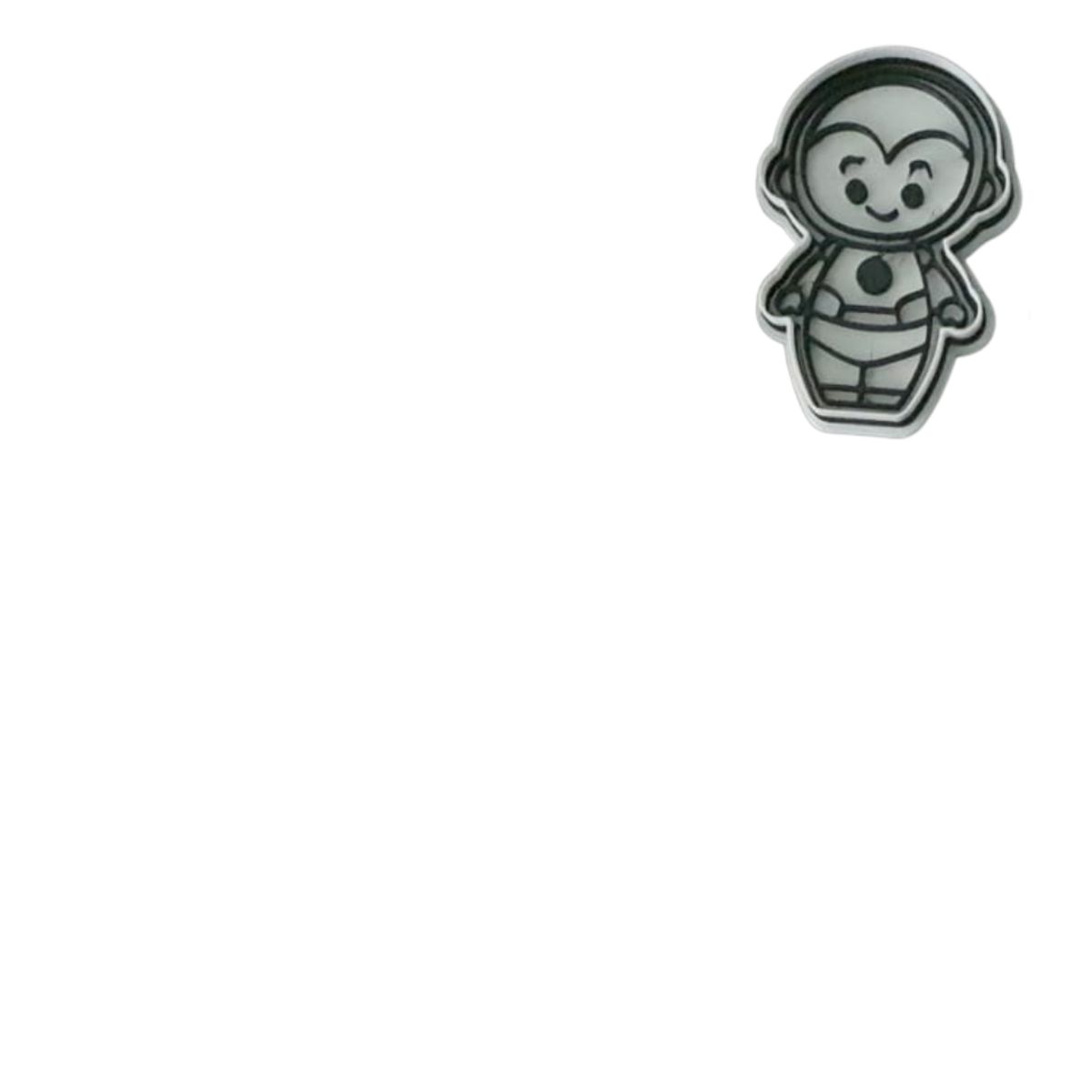 GENERICO - Set 9 Cortadores De Galletas Star Wars 8 Cm