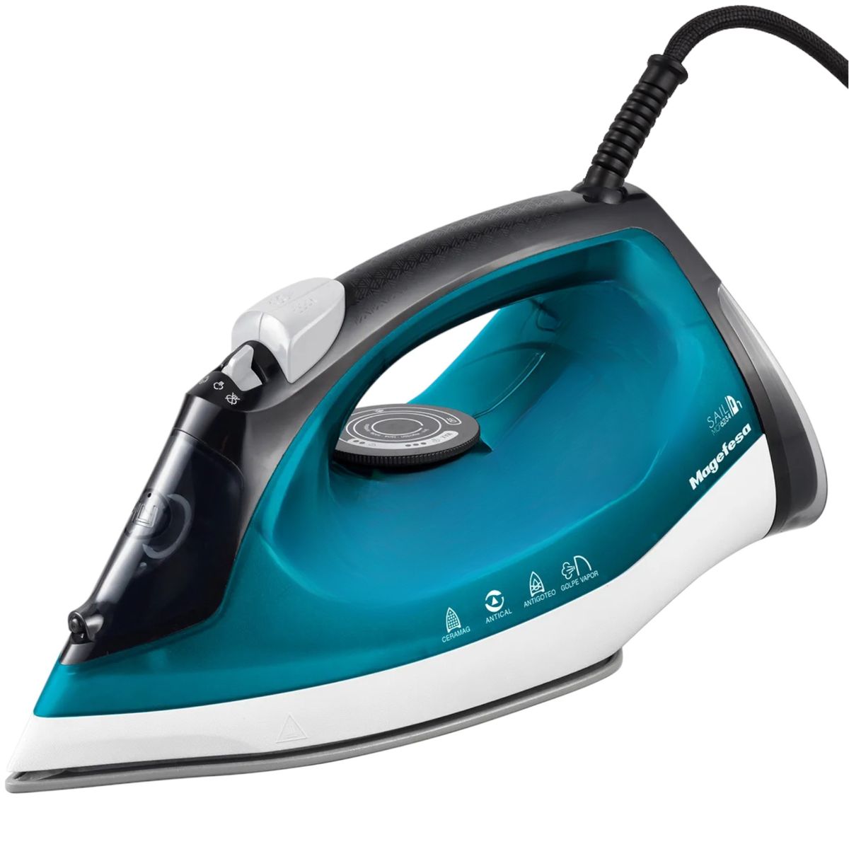 MAGEFESA - Plancha de Ropa con Vaporizador Continuo Ceramic Pro MGF6234