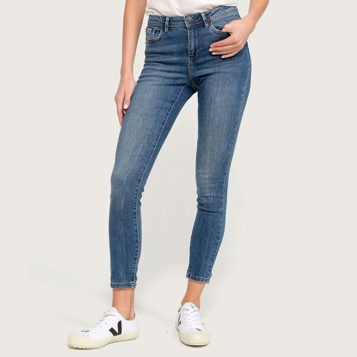 VERO MODA - Vero Moda Jeans Básico Mujer Skinny