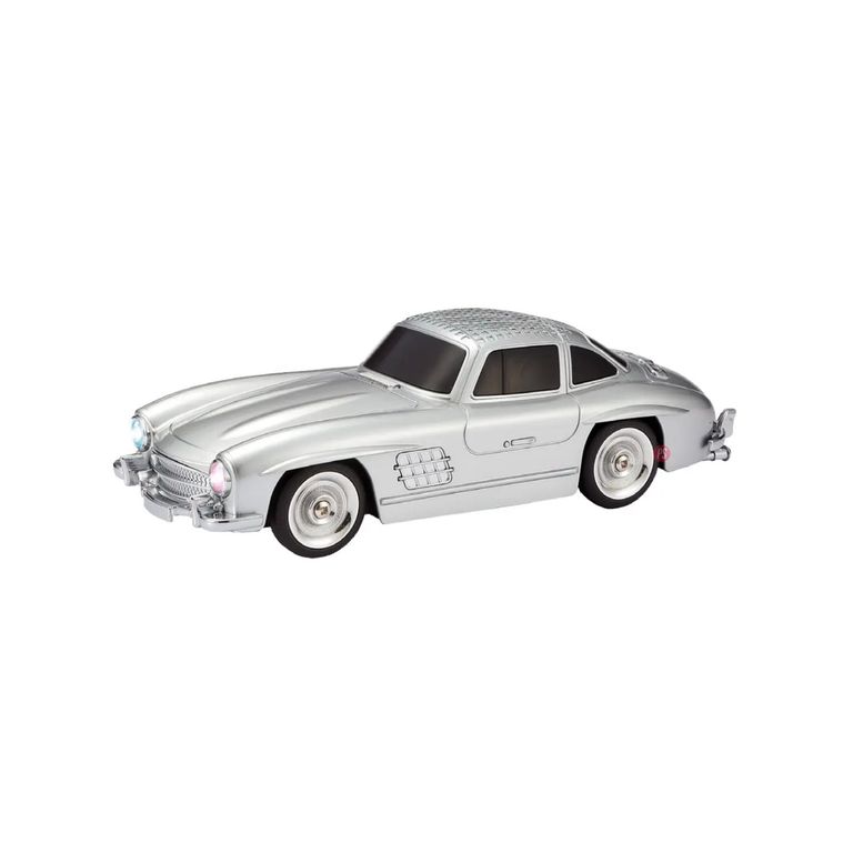 Parlante Bluetooth Diseno Automovil Clasico Gris - PS Gris