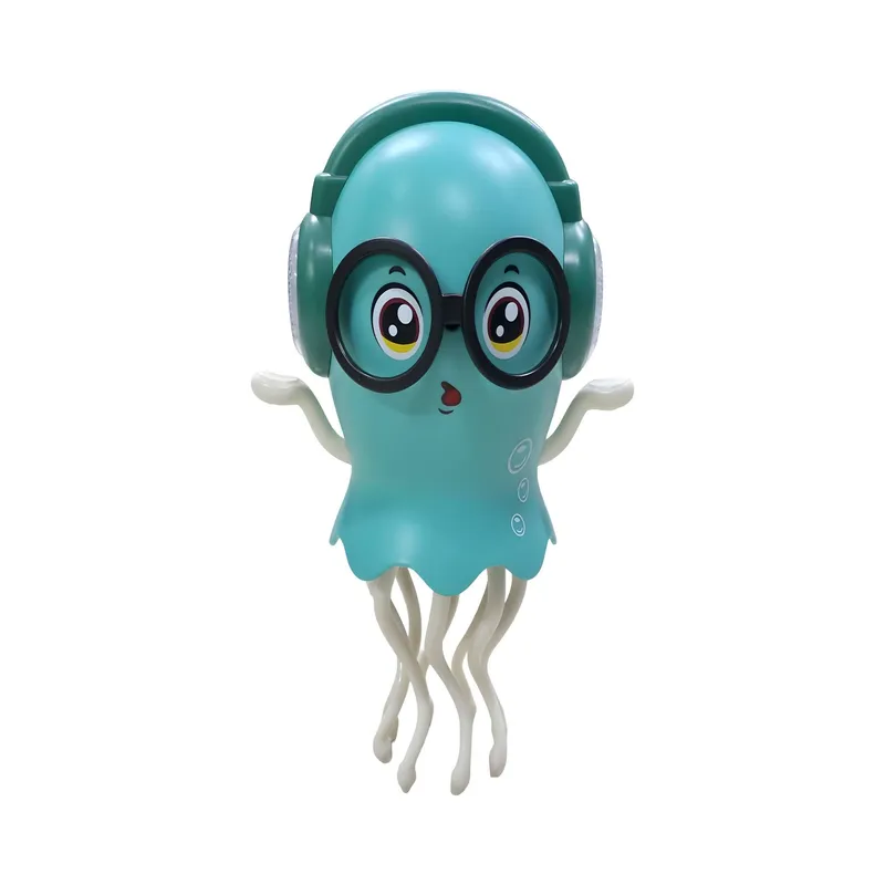 GENERICO - JUGUETE PULPO BAILARIN VERDE NIÑO NIÑA