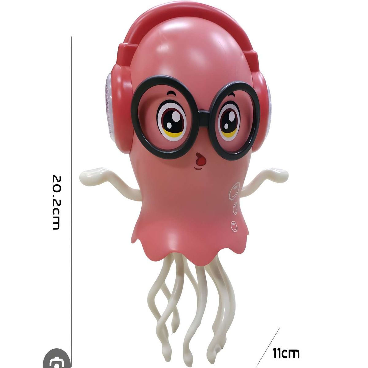 GENERICO - JUGUETE PULPO BAILARIN ROSA NIÑO NIÑA