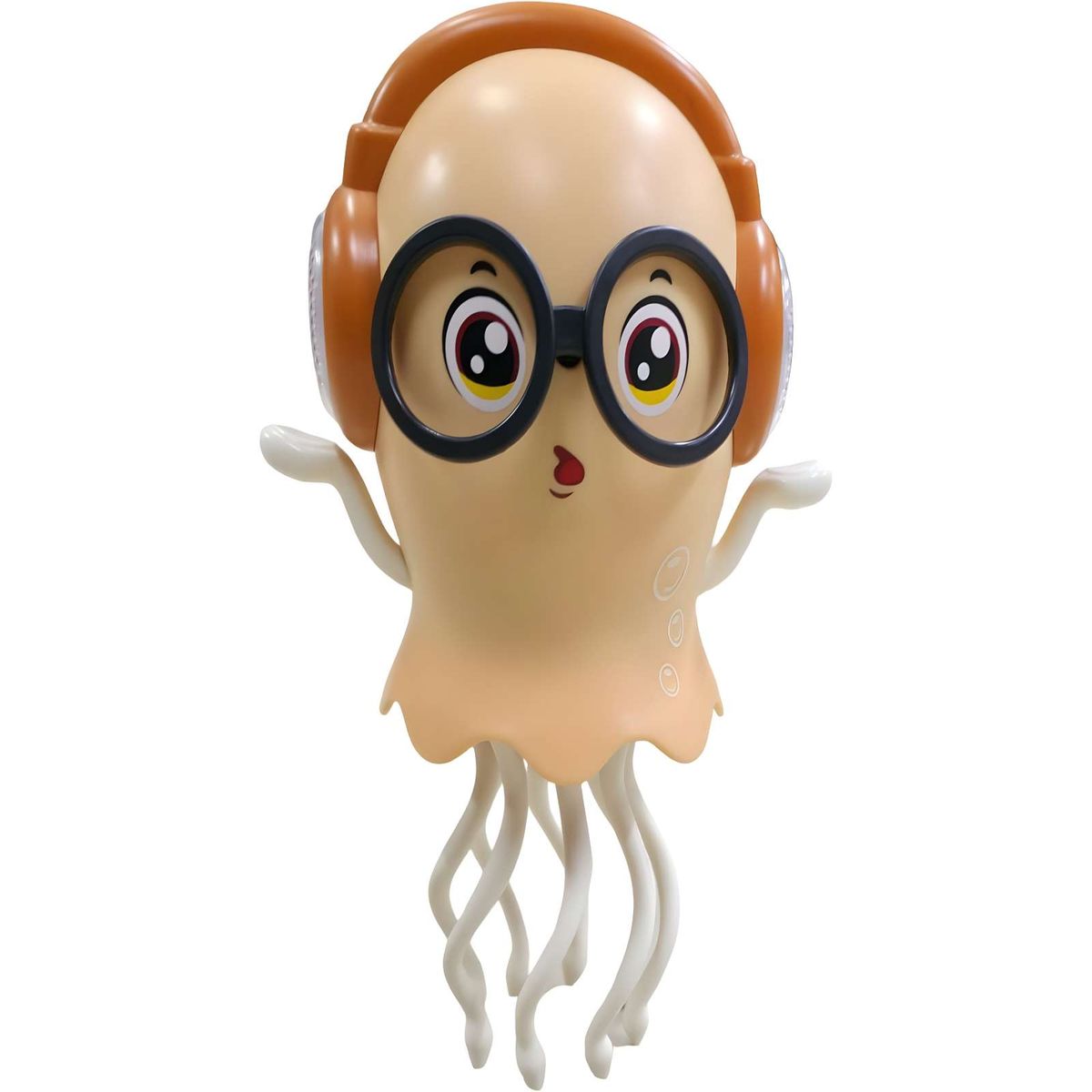 GENERICO - JUGUETE BEBE PULPO BAILARIN NARANJA NIÑO NIÑA