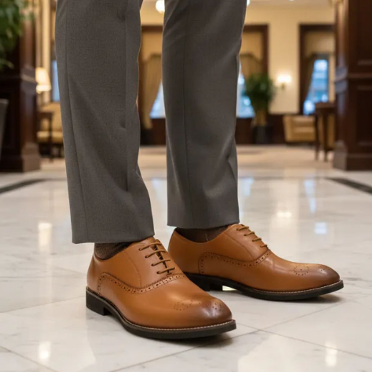 XPRESS RECHARGE - Zapatos de vestir para hombre Elegancia y comodidad en cada paso