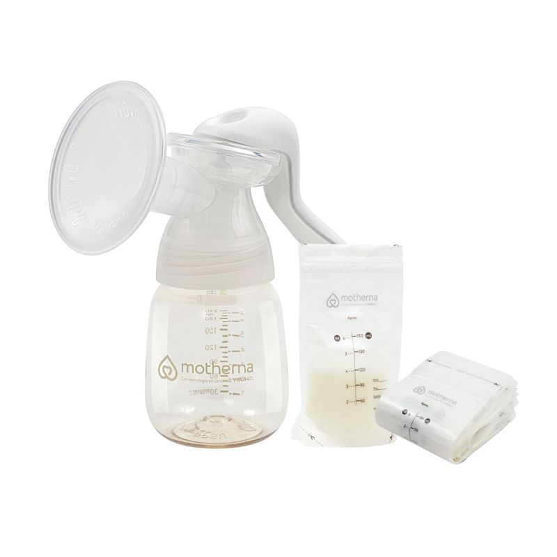 MOTHERNA - Pack Sacaleches manual + Bolsas para leche Motherna