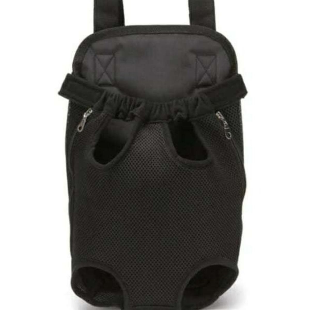 GENERICO - Bolso Transportador Para Mascota Pecho Espalda L Negro