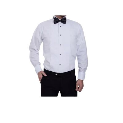 Imagen 2 del producto Camisa Blanca Plisada Cuello Paloma Un Clásico Moderno
