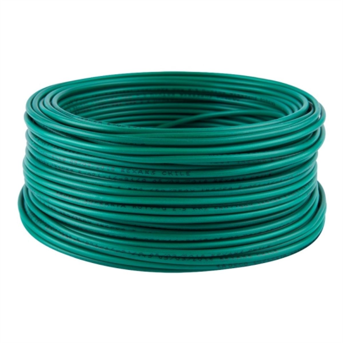 Alambre genlis nya 2,5 mm verde h07v-u rollo 50mt, marca COCESA - Foto Principal