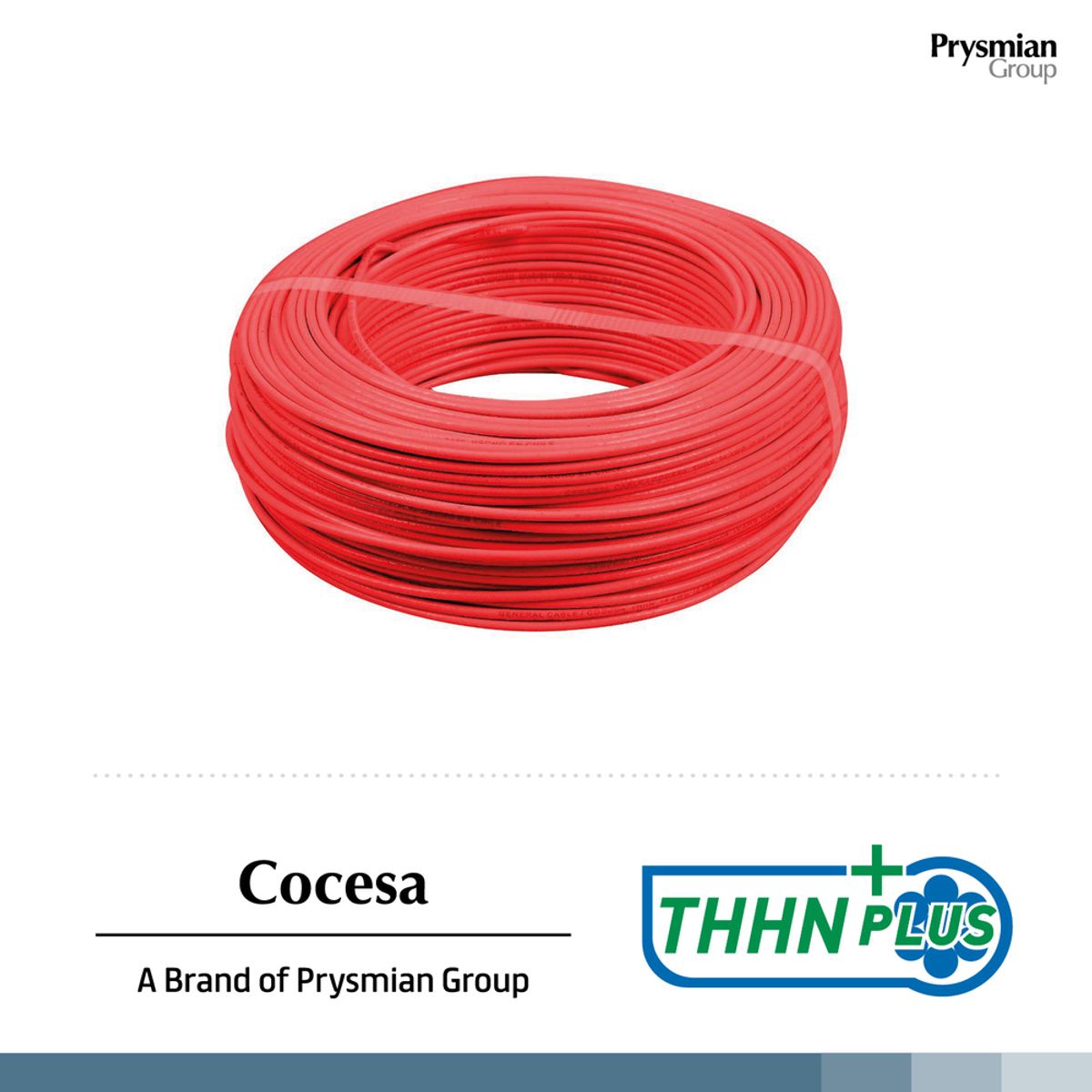 COCESA - Cable THHN rojo 12 AWG 100mt