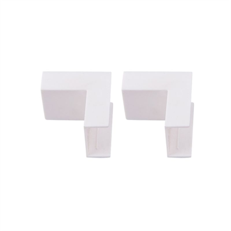 GRANTT - Angulo pvc interior 20x10mm 2uds para canaleta