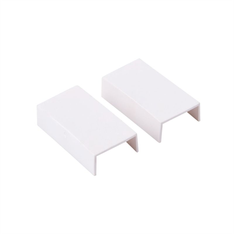 GRANTT - Copla pvc plana 20x10mm 2uds para canaleta