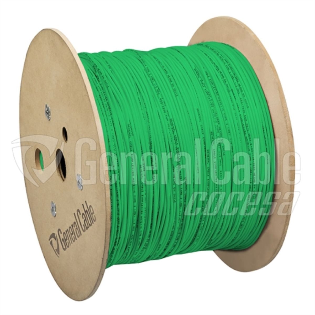 Alambre super nya verde 2,5mm H07V-U 700mt, marca COCESA - Foto Principal