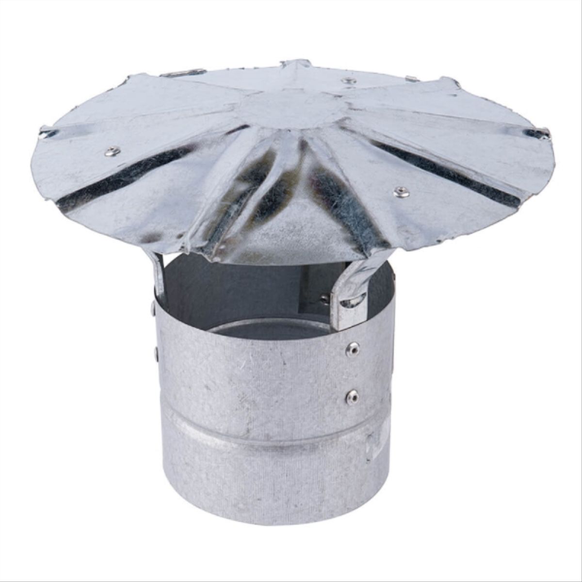 FEGALV - Gorro galvanizado ventilacion 0,35mmx4,5"